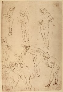 Study of Shepherds for the Adoration of the Magi